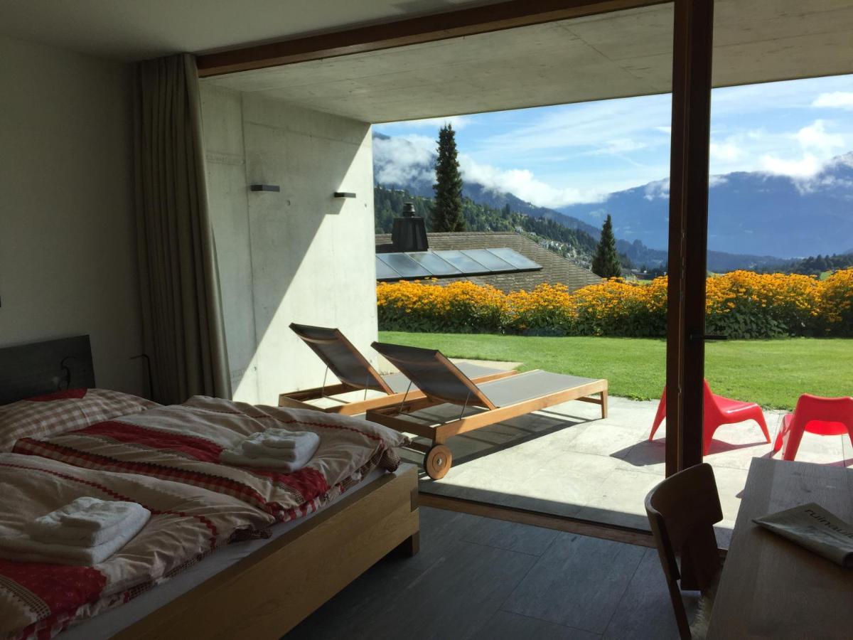 Casa Admisa, Spektakulaere Aussicht, Ski In And Out, Hochwertige Einrichtung, Valserstein Und Eiche Φιλμς Εξωτερικό φωτογραφία