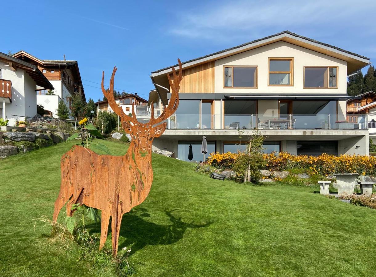 Casa Admisa, Spektakulaere Aussicht, Ski In And Out, Hochwertige Einrichtung, Valserstein Und Eiche Φιλμς Εξωτερικό φωτογραφία