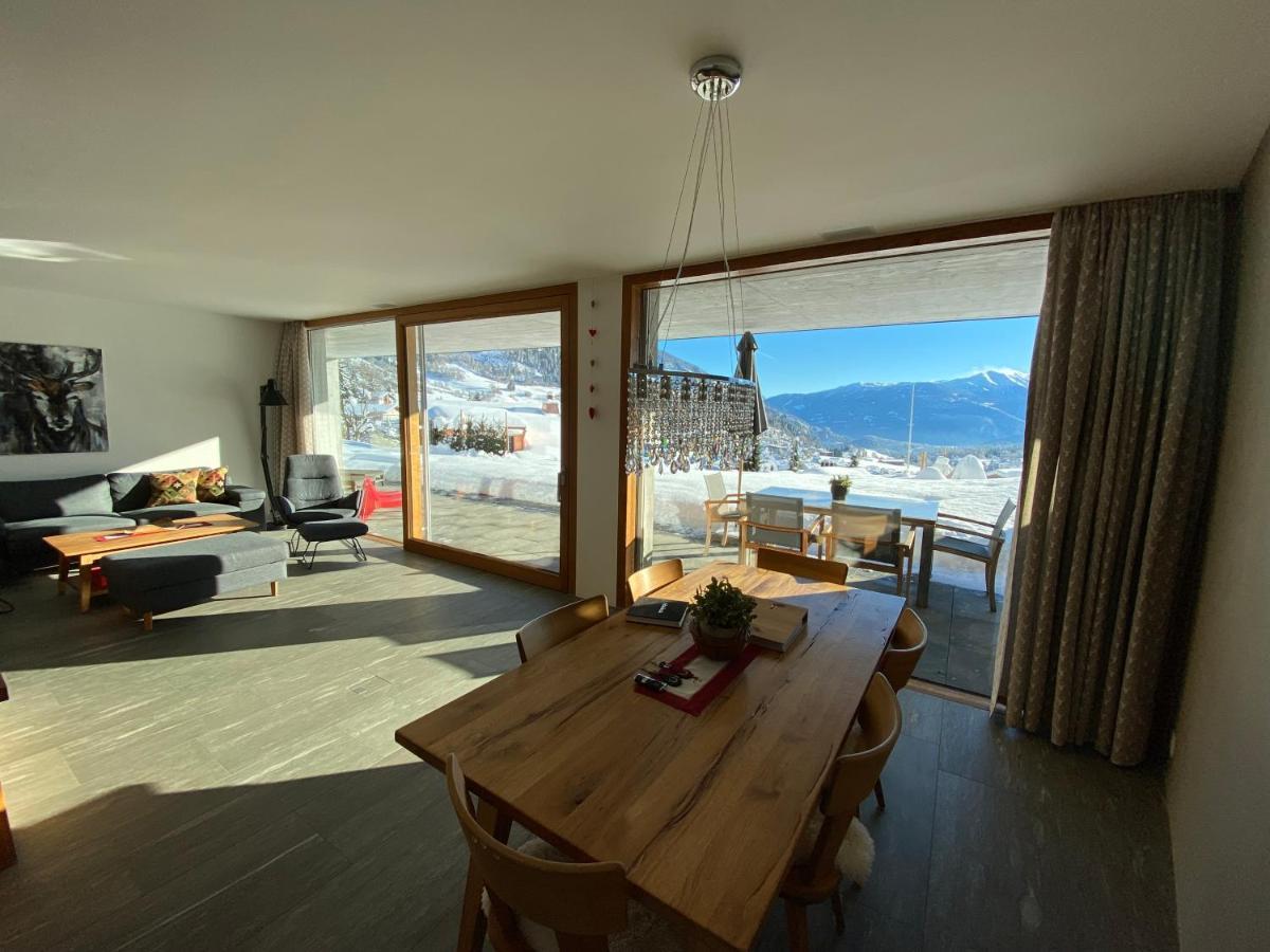 Casa Admisa, Spektakulaere Aussicht, Ski In And Out, Hochwertige Einrichtung, Valserstein Und Eiche Φιλμς Εξωτερικό φωτογραφία