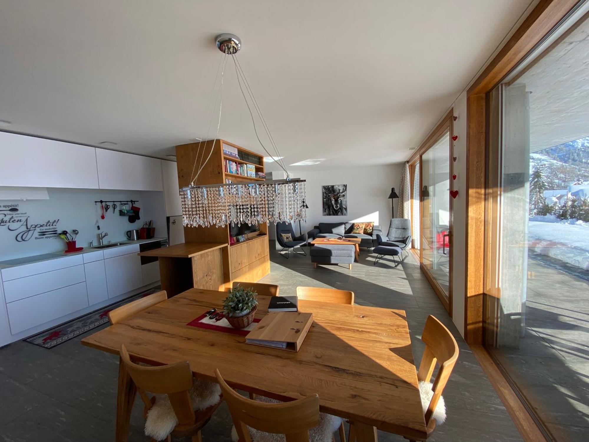 Casa Admisa, Spektakulaere Aussicht, Ski In And Out, Hochwertige Einrichtung, Valserstein Und Eiche Φιλμς Εξωτερικό φωτογραφία