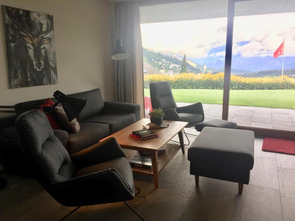 Casa Admisa, Spektakulaere Aussicht, Ski In And Out, Hochwertige Einrichtung, Valserstein Und Eiche Φιλμς Εξωτερικό φωτογραφία