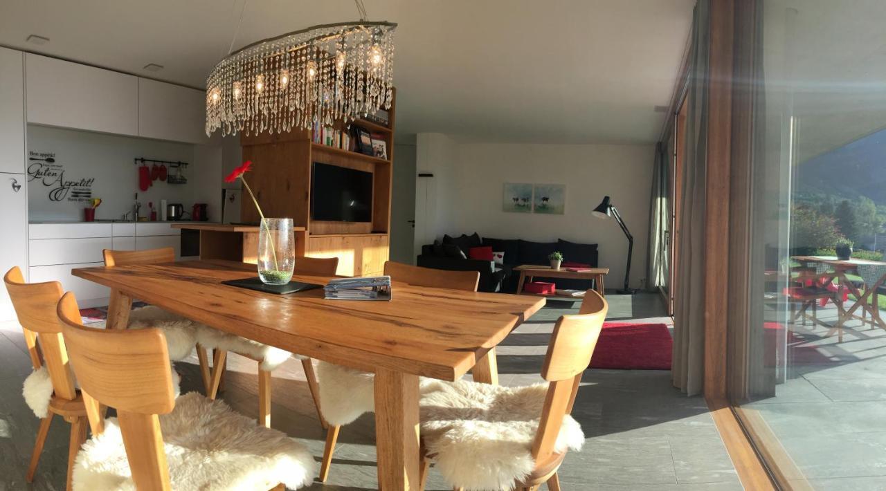 Casa Admisa, Spektakulaere Aussicht, Ski In And Out, Hochwertige Einrichtung, Valserstein Und Eiche Φιλμς Εξωτερικό φωτογραφία