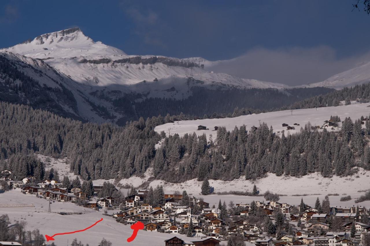 Casa Admisa, Spektakulaere Aussicht, Ski In And Out, Hochwertige Einrichtung, Valserstein Und Eiche Φιλμς Εξωτερικό φωτογραφία